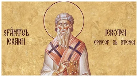Calendar ortodox 4 octombrie 2023. Sfântul Mucenic Ierotei. Rugăciunea făcătoare de minuni pentru bună înţelegere în familie
