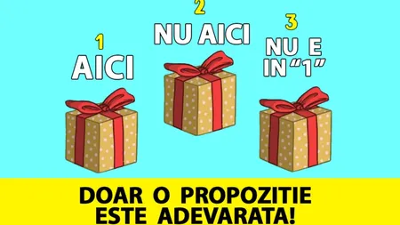 Test IQ pentru cei mai inteligenți oameni. În care dintre cele trei cutii se află inelul