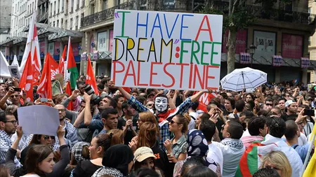 Situație de criză la Paris după protestul din stradă! Oficialii se tem că ar putea „importa” războiul israelo-palestinian