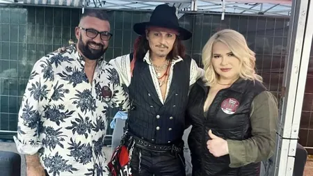 Viorica și Ioniță de la Clejani fac senzație în noul film regizat de Johnny Depp! Cu ce mare actor s-au întâlnit lăutarii: „Era și el acolo!”