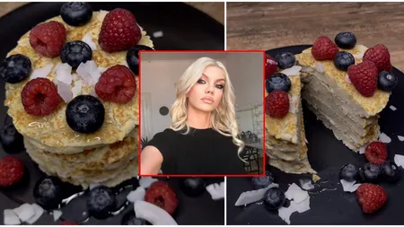 Clătite americane cu nucă de cocos marca Bianca Giurcanu! Rețeta delicioasă care te va face să te lingi pe degete