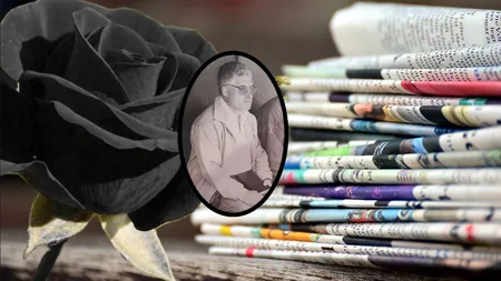 Doliu uriaș în presa românească! Unul dintre cei mai experimentați jurnaliști a murit după o îndelungată suferinţă. Boala i se acutizase după decesul soției