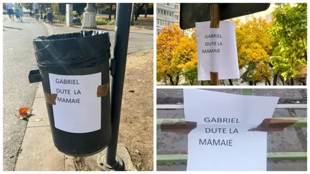 „Gabriel, du-te la mamaie”, mesajul misterios care a împânzit Capitala. Nimeni nu știe cine e Gabriel