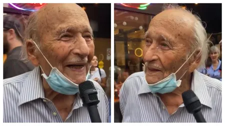 Cum a devenit viral pe TikTok un bătrân în vârstă de 96 de ani. Mesajul său a cutremurat mii de tineri: 
