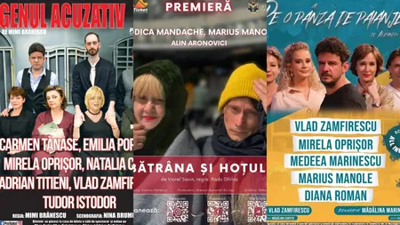 Regal teatral la Sala Rapsodia din capitală în perioada 29 noiembrie – 7 decembrie