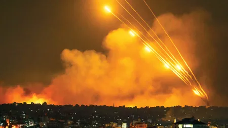 VIDEO. Cerul s-a luminat de rachete în loc de artificii în Israel. Revelion în buncăre la Tel Aviv
