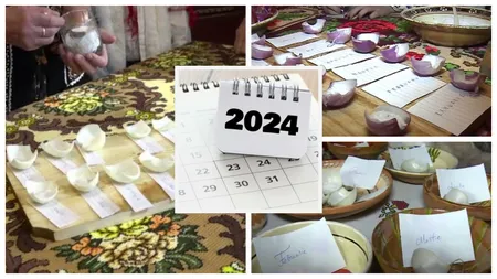 CALENDARUL FOILOR DE CEAPĂ! Află cum va fi vremea în 2024 prin metoda bunicilor