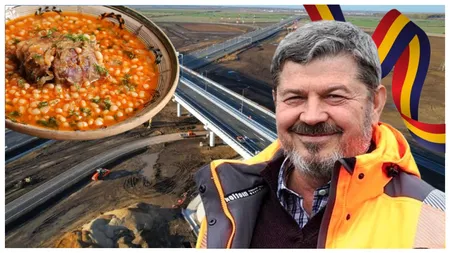 Nimic nu îi stă în cale lui Dorinel Umbrărescu! Furnicarul UMB a muncit de zor la Autostrada A0 chiar și de Ziua Națională când alții se înghesuiau pentru o porție de fasole cu ciolan