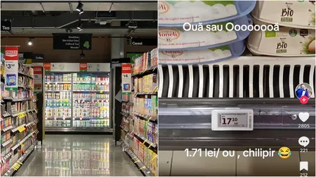Un internaut a rămas șocat când a intrat într-un supermarket. Videoclipul de pe TikTok care a stârnit controverse. ”E de la taxa pe zahăr”