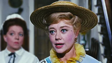 Actriţa Glynis Johns, cunoscută din filmul 