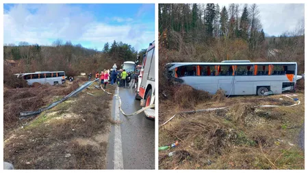 Accident rutier devastator în Bulgaria! Un autocar cu turiști români s-a ciocnit cu un TIR turcesc. Sunt cel puțin zece victime
