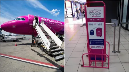 Cât de mare trebuie să fie bagajul de mână la Wizz Air și ce nu au voie pasagerii să introducă în el