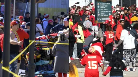 Tragedie în timpul paradei echipei Kansas City Chiefs! S-au deschis focuri de armă. O persoană a murit, iar alte nouă sunt rănite