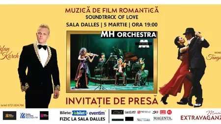 Din 5 Martie, poveştile pe portativ se spun la SALA DALLES, în concertele MUSICAL EXTRAVAGANZA