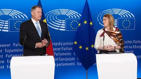 Klaus Iohannis, discurs pentru români din Parlamentul European: „Am discutat și despre războiul din Ucraina și despre cum trebuie să rămânem uniți”