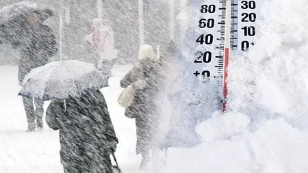 Alertă meteo: ninsori abundente şi ger năprasnic în acest week-end în România. Vremea se schimbă total!