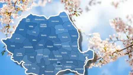 Prognoza meteo 25 februarie 2024. Temperaturi de 19 grade și duminică. În ce zone va ploua