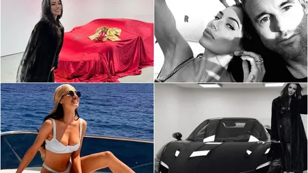 Andreea Sasu a primit un Ferrari F8 Tributo de 250.000 de euro de la Philipp Plein, de ziua ei