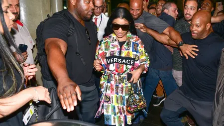 Nicki Minaj a fost reținută pe Aeroportul Schiphol din Amsterdam, chiar înaintea unui concert