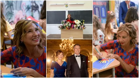 Carmen Iohannis nu vrea să iasă la pensie. Prima doamnă stă la catedră și în anul școlar viitor