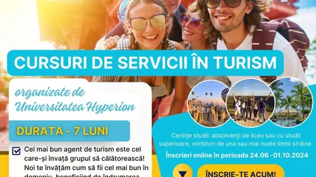 Cursuri de Servicii în Turism