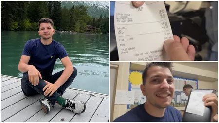 Reacția unui român care a primit un bacșiș uriaș în prima zi de muncă, în SUA: „Am făcut 500 de dolari tips”