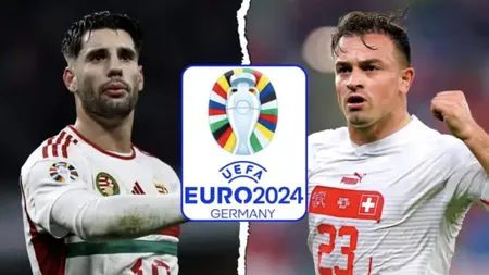 UNGARIA - ELVEŢIA: 1-3. Nu e loc de surprize la Euro 2024