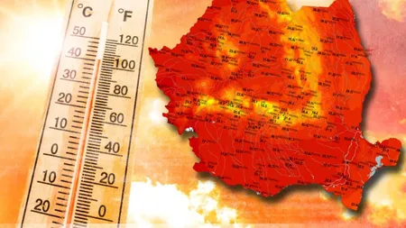 Cupolă de foc peste România. Aproape toată țara este sub avertizare coduri galben, portocaliu şi roşu de CANICULĂ