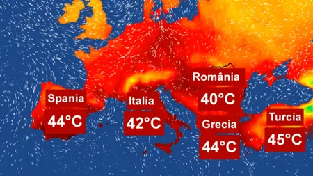 Avertisment înfiorător al meteorologilor, vine canicula. Temperaturile ajung la aproape 50 de grade Celsius