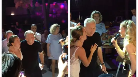 VIDEO Dan Petrescu, în formă de zile mari la nuntă. Ce piesă a cântat membrul Generației de Aur