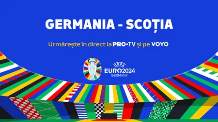 GERMANIA - SCOŢIA 5-1. Gazdele fac spectacol la Euro 2024, demonstraţie de forţă la meciul de debut