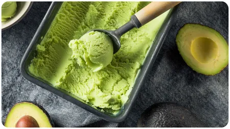 Rețetă sănătoasă! Înghețată de avocado, fără zahăr și extrem de gustoasă