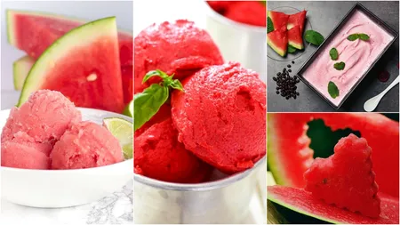 REȚETĂ. Desert delicios pentru zilele călduroase. Înghețata de pepene roșu care-ți încântă papilele gustative