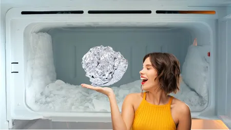 De ce se pune folie de aluminiu în congelator, de fapt. Gospodinele cunosc acest secret important