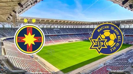 FCSB - MACCABI TEL AVIV: 1-1. Remiză în Ghencea, calificarea în turul 3 al Ligii Campionilor se joacă la retur