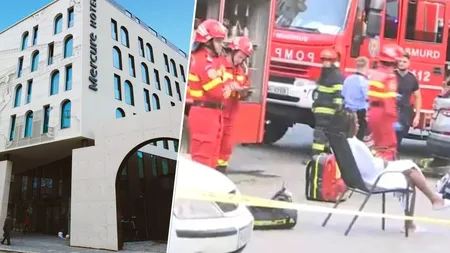 Incendiu la un hotel din București. 26 de persoane au fost evacuate, mai multe persoane au avut nevoie de îngrijiri medicale