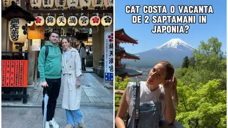 Cât a plătit un cuplu de români pentru o vacanță în Japonia. Au stat 2 săptămâni: 