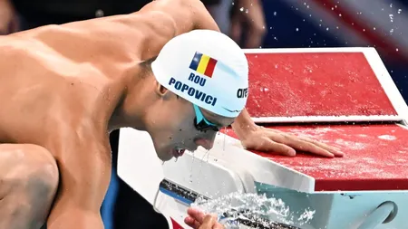 David Popovici, primele declarații după calificarea în finala de la 100 metri: „Cel mai important lucru pe care îl aveam de făcut a fost realizat”