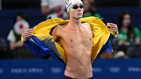 David Popovici a intrat în finala probei de 100 metri liber, la Jocurile Olimpice 2024