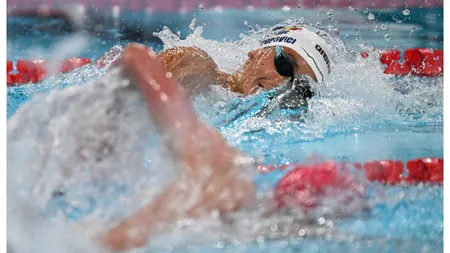 Paris 2024. Hai România! David Popovici, în semifinale şi în proba de 100 m, şi-a câştigat seria!