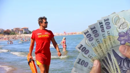 Câți bani bagă în buzunar un salvamar de pe litoralul românesc! Nu o să îți vină să crezi cât de mică este suma