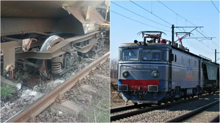 Un tren de marfă a deraiat în Vâlcea. Când va fi reluată circulația feroviară