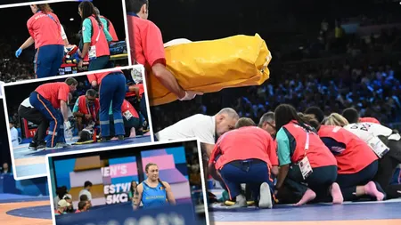 Accidentare îngrozitoare a Cătălinei Axente la Jocurile Olimpice de la Paris! Sportiva a fost transportată de urgență la spital cu un traumatism cervical