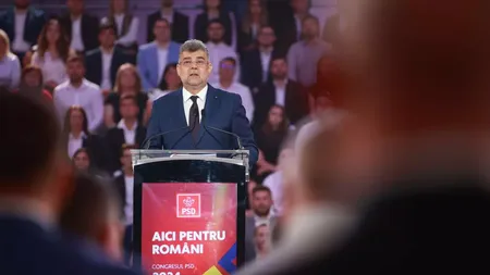 CONGRES PSD 2024. Marcel Ciolacu şi-a anunţat candidatura la preşedinţie cu un atac dur la fostul şi actualul şef de stat: 