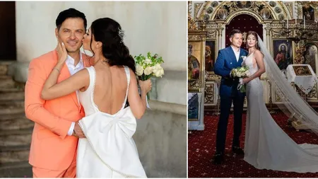 FOTO| Imagini de pomină de la nunta lui Liviu Vârciu! Anda Călin a strălucit ca o stea de cinema