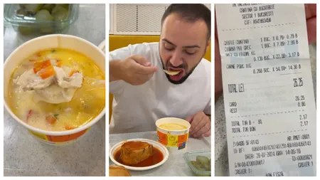 Locul din Bucureşti unde poţi mânca pe săturate cu doar 26 de lei. Ai două feluri, plus un bonus VIDEO