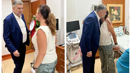 Ministrul Familiei, Natalia Intotero, vizitată de Marcel Ciolacu în spital: 