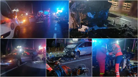 Accident grav pe DN2 E85 în Suceava. Nouă persoane, dintre care cinci copii, au fost rănite