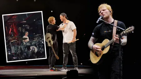 Chris Hemsworth, actorul recunoscut pentru rolul lui Thor, a cântat alături de Ed Sheeran, pe Arena Națională GALERIE FOTO-VIDEO