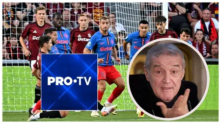 Gigi Becali vrea ca meciul FCSB - Sparta Praga să se vadă la TV. 